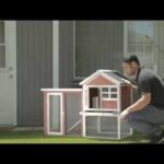 The Stilt House Rabbit Hutch | rabbit cage | Cute indoor bunny hutch / house