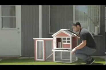 The Stilt House Rabbit Hutch | rabbit cage | Cute indoor bunny hutch / house