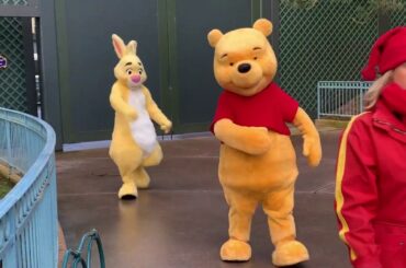 °o° Winnie the Pooh and Rabbit are so cute !