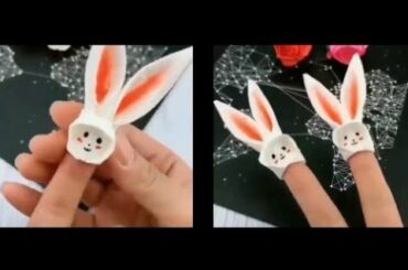 How to make tissue paper Rabbit || Easy and cute tissue paper Rabbit || Diy tissue paper Rabbit