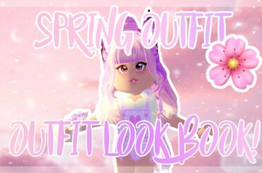 *SUPER CUTE!* CUTE SPRING/EASTER OUTFIT LOOK BOOK! 🐣🌸 | Ft. Bunny Marshmallows ~ Royale High