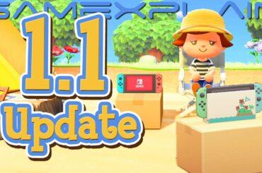 Animal Crossing: New Horizons 1.1  Update Adds Online, Bunny Day, & Free Nintendo Switches Items!