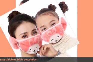 Mother And Child Cute Rabbit Ear Protective Kids Mouth Mask Windproof