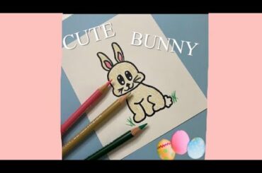 HOW TO DRAW A BUNNY!! (CUTE)
