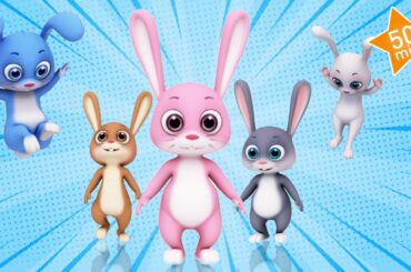 Five Little Bunnies + More Kids Songs to Dance & Baby Nursery Rhymes | Playlist for Children