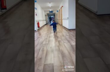 Ayaan loves running lot... slomo running with bouncy fall. Always happy baby by doing what he loves