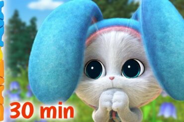 🥕 In a Cabin in the Woods and More Baby Songs | Nursery Rhymes by Dave and Ava 🥕