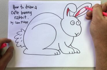 HOW TO DRAW A CUTE BUNNY RABBIT