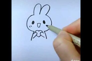 Cute Bunny with heart