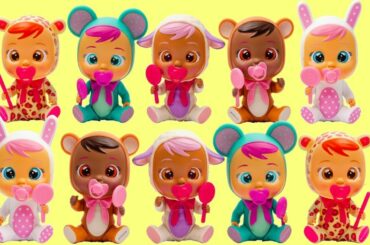 Unboxing Cry Babies Mini Magic Tears Dolls