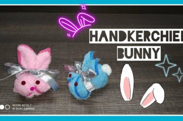 Handkerchief Bunny 🐇|Easy & Fun✨💙💗