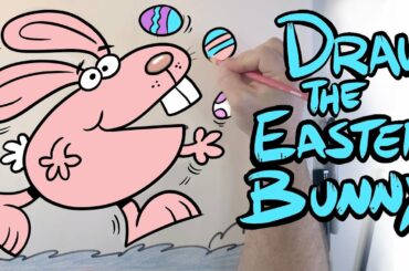 Draw the Easter Bunny - Harptoons