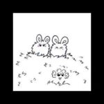 Procreate drawing cute puffball bunnies 🐰