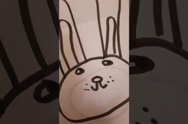 Drawing a cute bunny