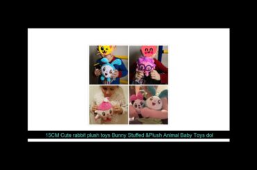 15CM Cute rabbit plush toys Bunny Stuffed &Plush Animal Baby Toys doll baby accompany sleep toy gi