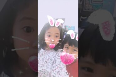 RABBIT SO VERY CUTE WITH MY ADIK 😘😘😘