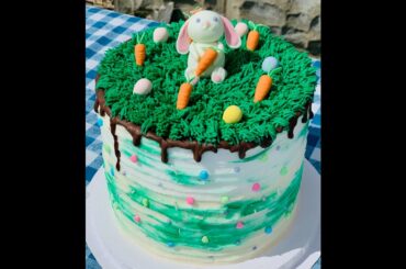 How to make a cute bunny cake topper