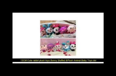 15CM Cute rabbit plush toys Bunny Stuffed &Plush Animal Baby Toys doll baby accompany sleep toy gi