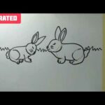How to draw Cute Rabbit||Cara Menggambar Kelinci||Daily challenge#75 #dirumahaja #drawing #oilpastel