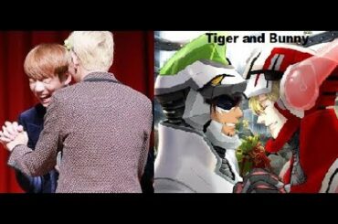 Taekook/ Tiger and Bunny anime/ Cute coincidences