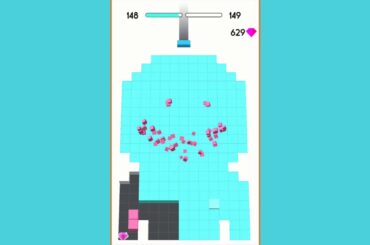 Color Fill 3D - 141-150 leveis Gameplay . Bunny cute.