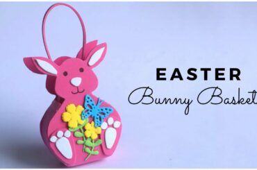 How To Make Easter Bunny Basket | DIY Easter Basket | Easter Crafts