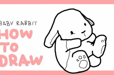 How to Draw Baby Rabbit (아기토끼 그리기)