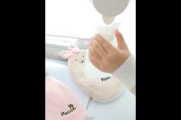 Cute Rabbit Ears Style Irrigation Hot Water Bag Explosion-proof Heating Bag
