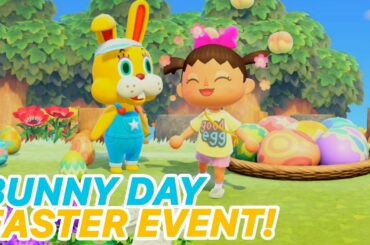 BUNNY DAY! Easter Events & Egg Hunting in Animal Crossing New Horizons