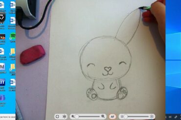 Cute Cartoon Bunny