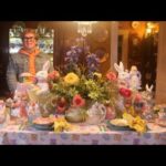 Easter Bunny Tablescape - DIY  Spring Tablescape