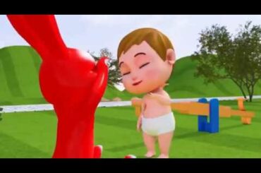 Rabbit Animation | Fun Animation Cartoons | A nice cartoon for kids  |Cute Baby / Kids Songs