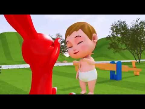 Rabbit Animation | Fun Animation Cartoons | A nice cartoon for kids  |Cute Baby / Kids Songs