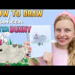 Draw a Cute Pusheen Bunny || Art with Alyssa