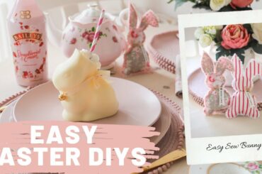Easy Sew Easter Bunny DIY and A Baileys Bunny Treat