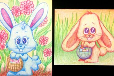 How to draw cute bunny