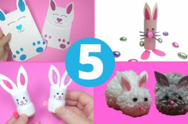 5 Bunny Craft Ideas | Easter and Spring Crafts to Make