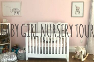 BABY GIRL NURSERY TOUR | CUTEST GIRL NURSERY EVER!