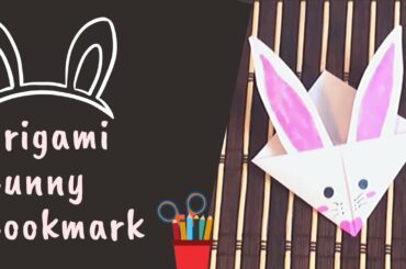 Origami at Home - Cute Bunny Bookmark Tutorial