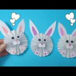 How to Make a Paper Bunny Rabbit | Easter Craft Ideas | Paper Craft for Kids