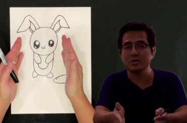 Lesson 02: Drawing a Cute Bunny for 2nd to 4th Graders