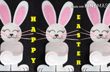CUTE EASTER CARD | EASTER BUNNY CARD