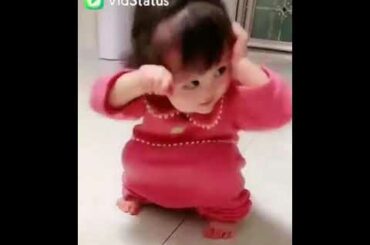 Cute baby doll dance