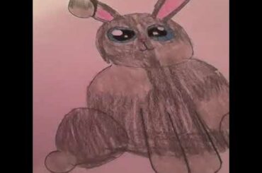 How to draw a cute bunny! Make and Easter card with me!