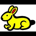 how to draw cute rabbit on paper very easy drawing and coloring