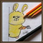 Cute Bunny Drawing / Easy Drawing