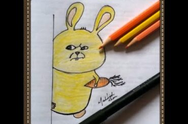 Cute Bunny Drawing / Easy Drawing