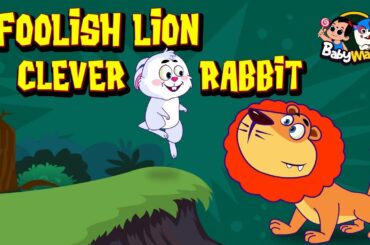 Watch Baby Maaw’s The foolish lion and clever rabbit moral story for kids in English