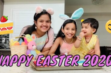 Easter Bunny Cake Decoration || Easter special || Ft. Baby Diya || KeerthiMedha Creatives