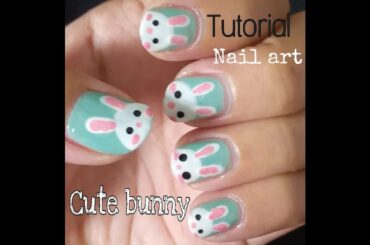 Tutorial nail art | Cute Bunny